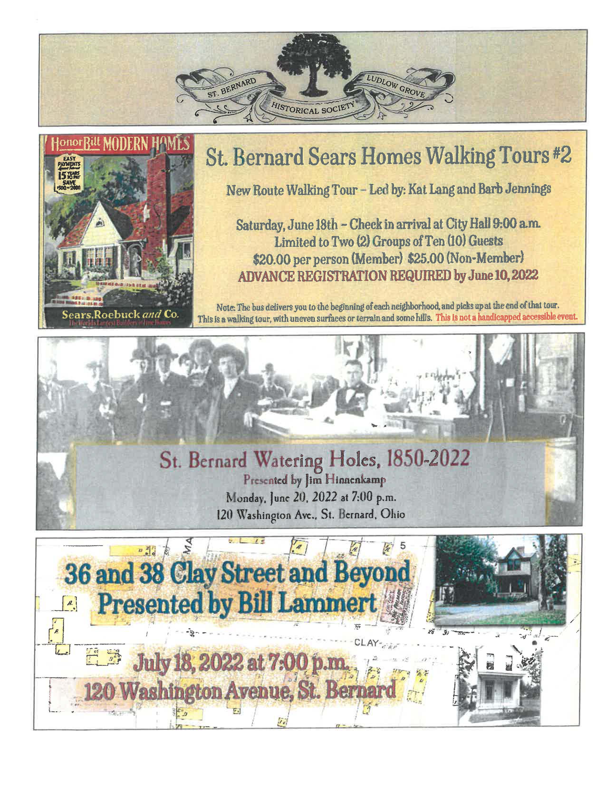 Historical Society Programs > Village of St Bernard, Ohio